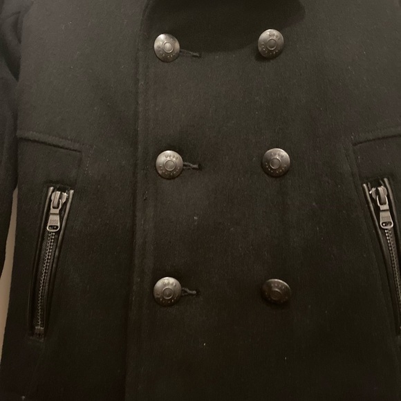 BNWOT Hugo Boss boys size 5 pea coat - Picture 3 of 12
